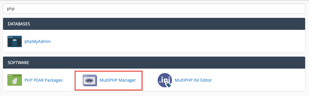 Multi PHP Manager