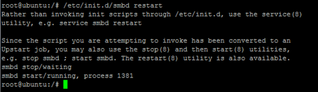 restart-samba